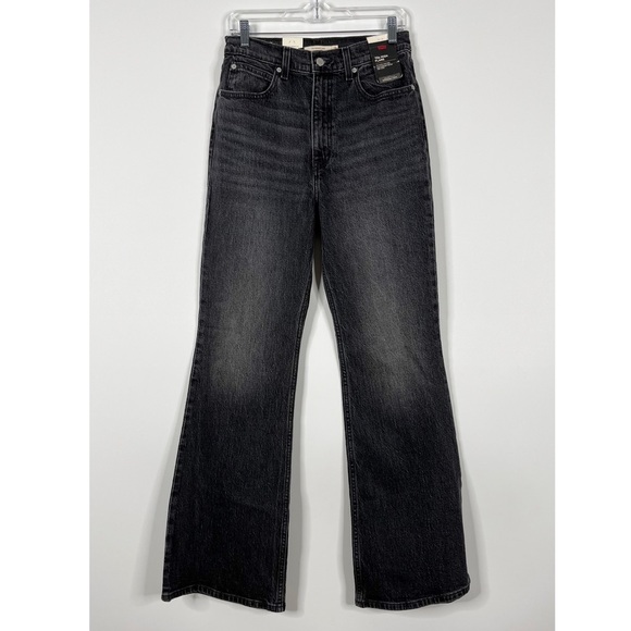 Free People x Levi’s 70s High Flare Jeans in Just A Hint - Picture 3 of 4